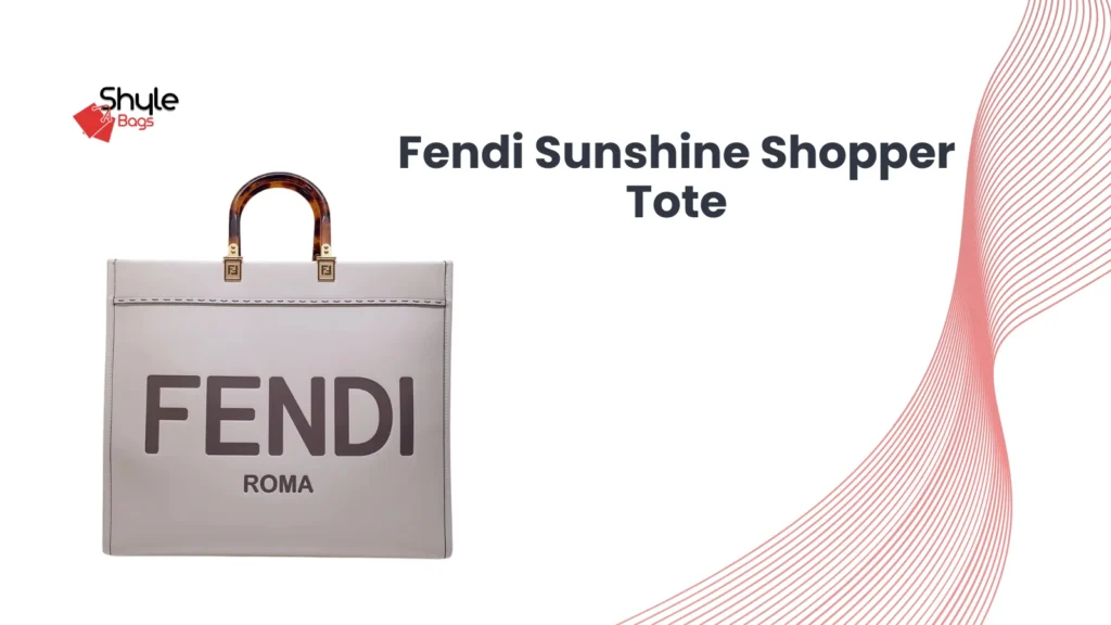 Fendi Sunshine Shopper Tote