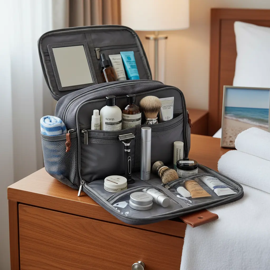 Large men’s toiletry bag