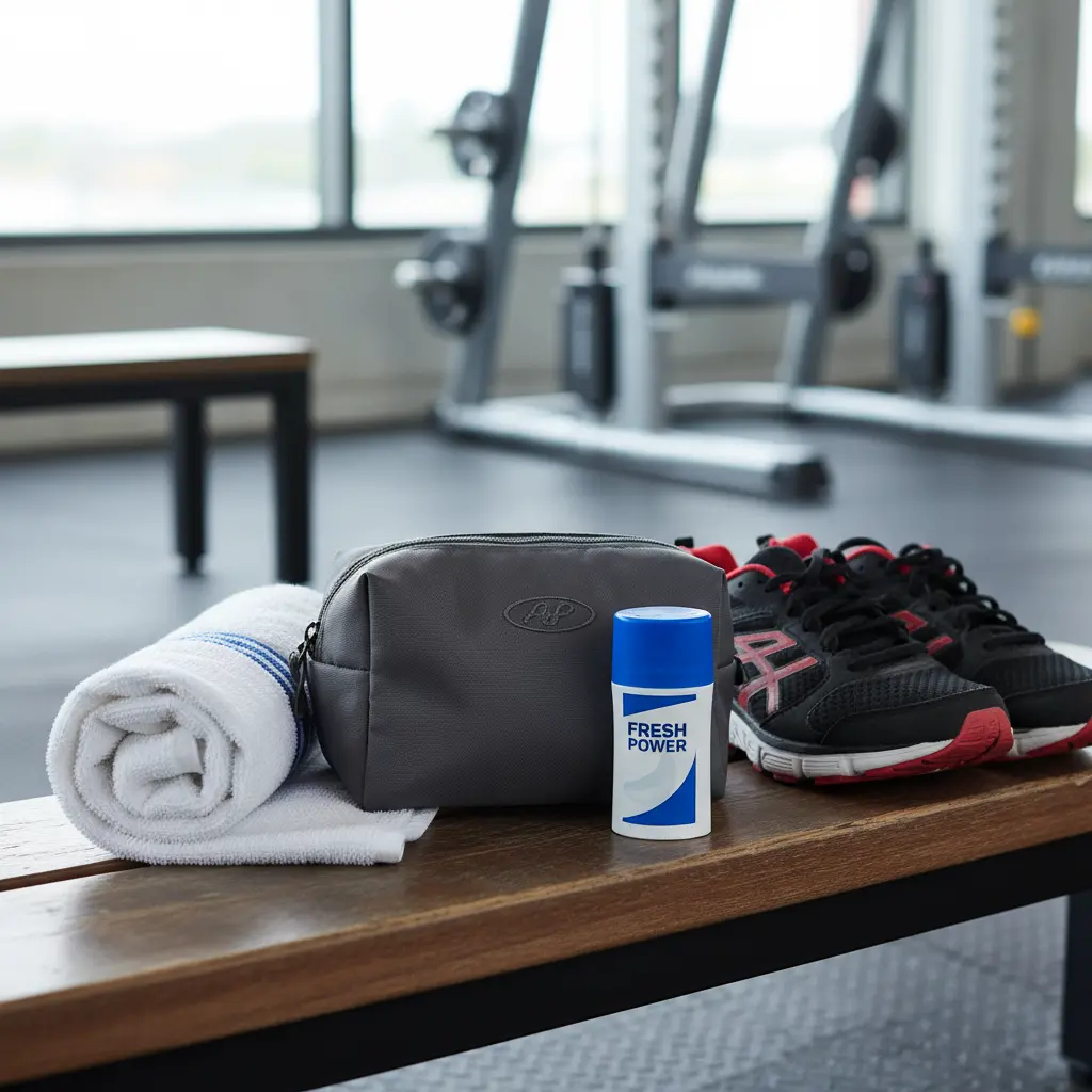 Small gym toiletry bag