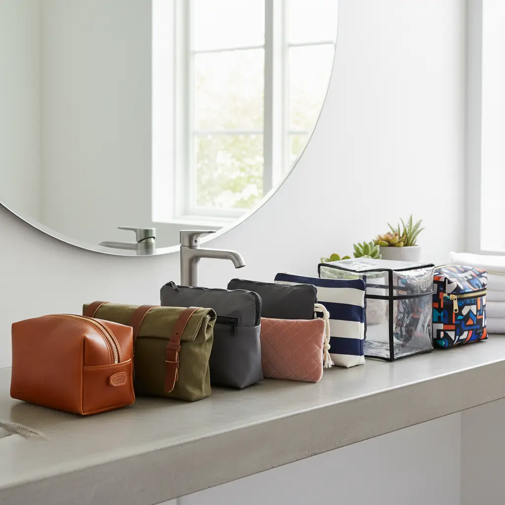 Stylish toiletry bags men