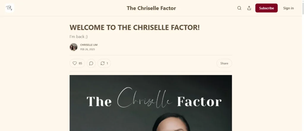 The Chriselle Factor
