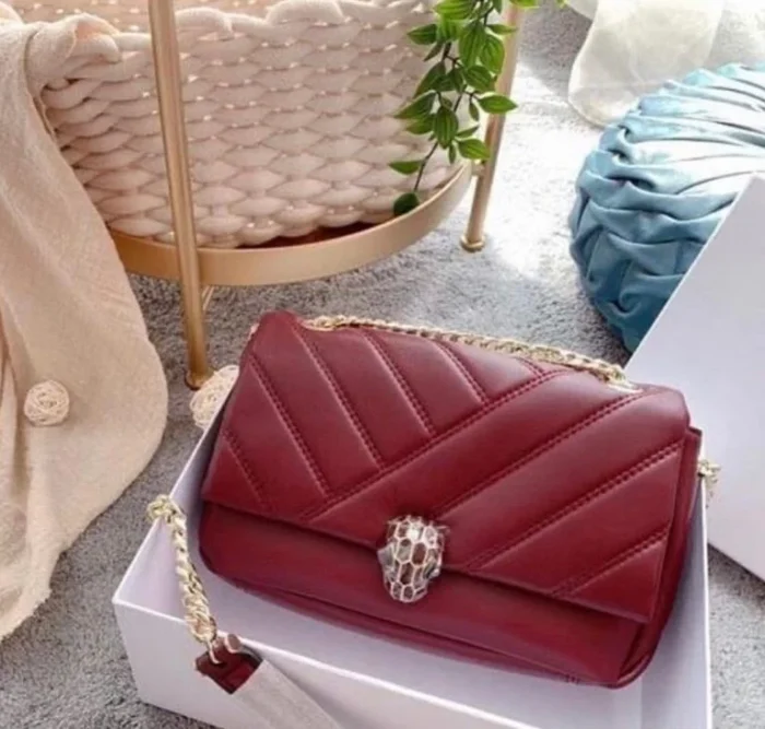 Bvlgari Serpenti Cabochon Shoulder Bag For Women - Image 3
