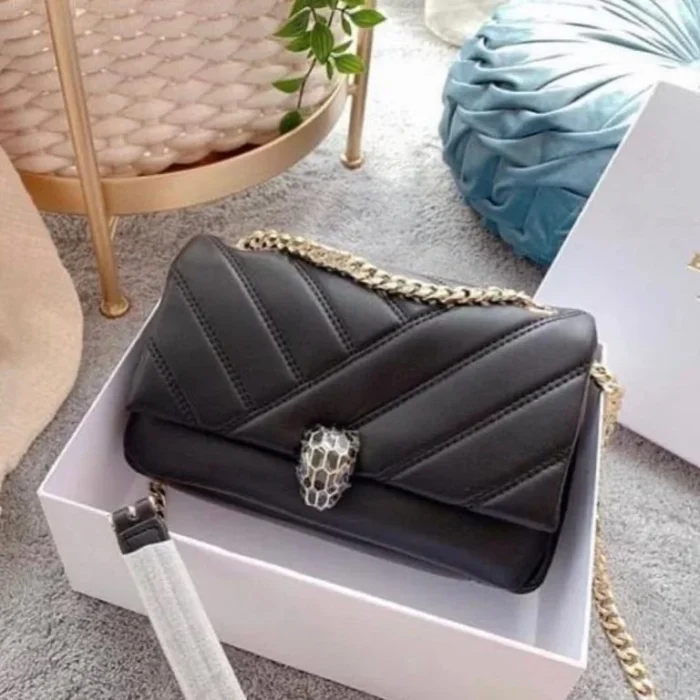 Bvlgari Serpenti Cabochon Shoulder Bag For Women - Image 2