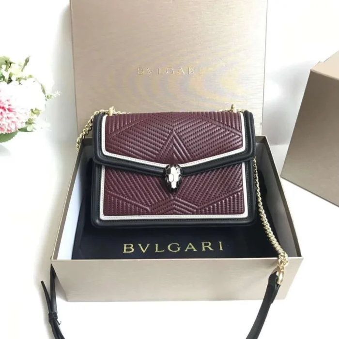 Bvlgari Serpenti Diamond Blast Shoulder Bags for Women - Image 12