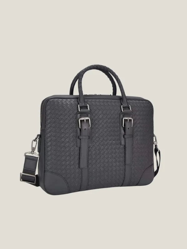 Bottega Veneta Leather Business Briefcase Leptop Bag