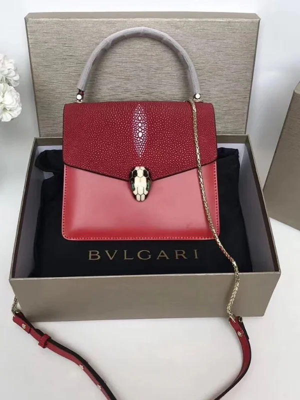 Bvlgari Serpenti Forever Top Handle Bags