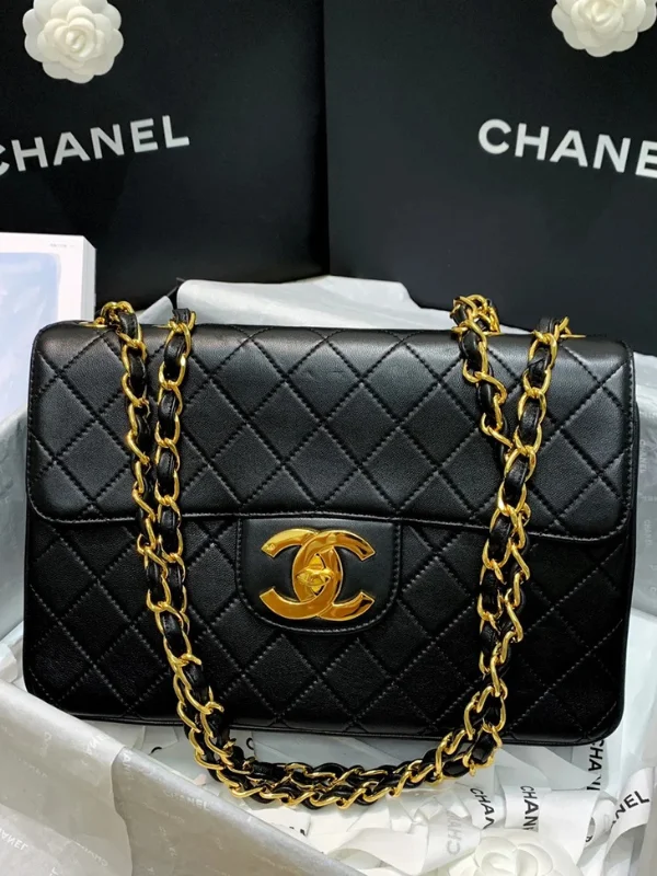 Chanel Big Gold Buckle Bag