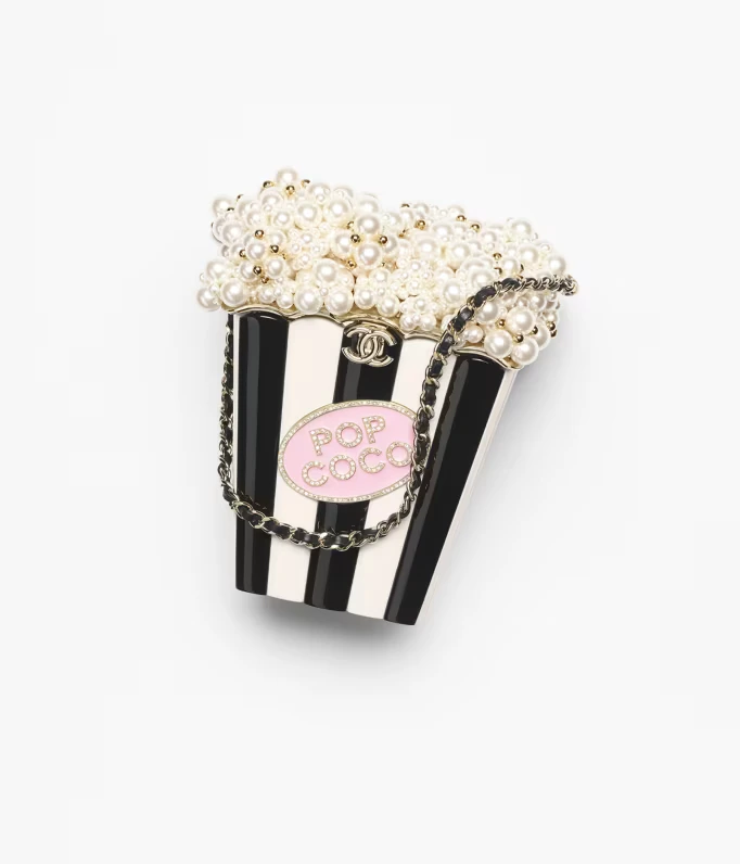 Chanel Popcorn Minaudiere Bag