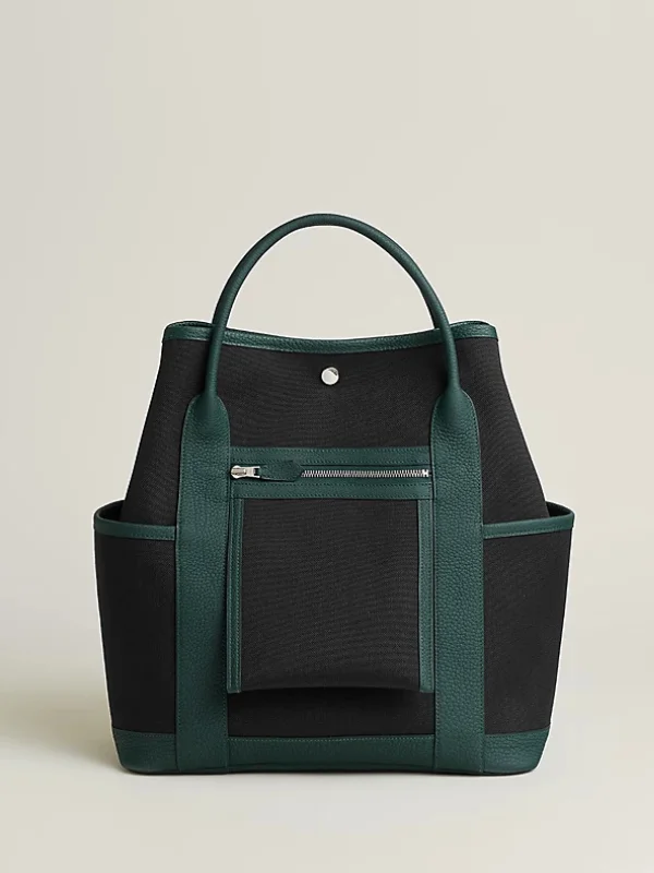 Hermes Garden Party Pockets Vertical Bag