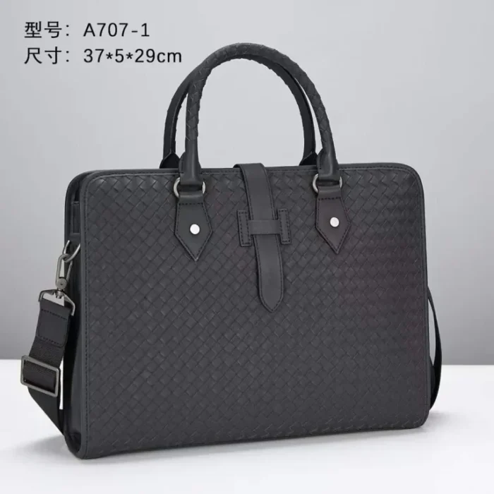 Bottega Veneta Leather Business Briefcase Leptop Bag - Image 3