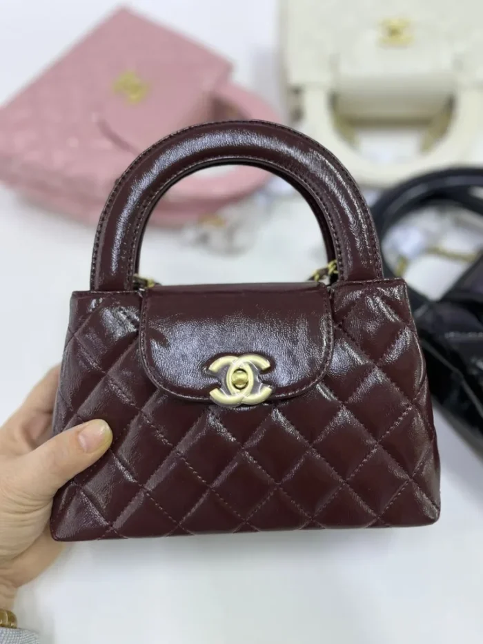 Chanel Lambskin Kelly Mini Bag - Image 2