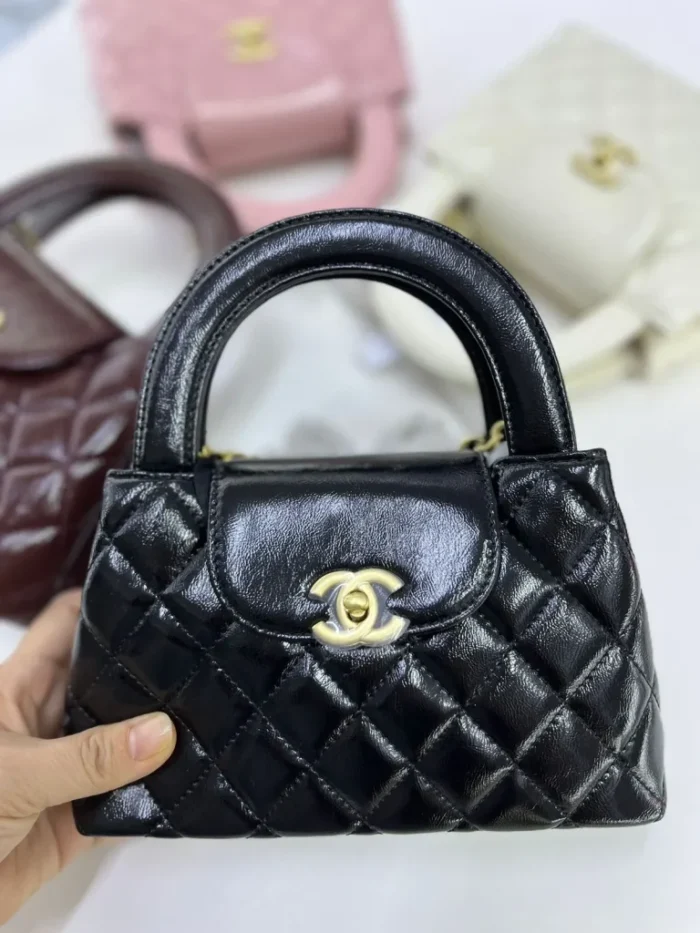 Chanel Lambskin Kelly Mini Bag - Image 4