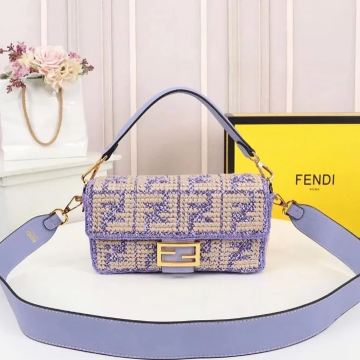 Fendi Baguette Embroidered Bags For Women - Image 3
