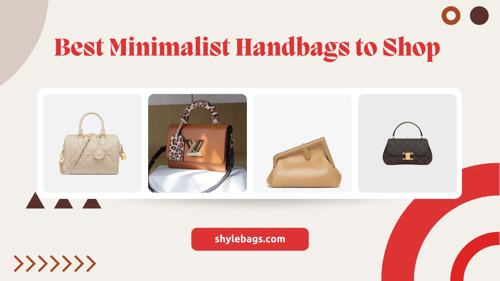 Best Minimalist Handbags to Shop