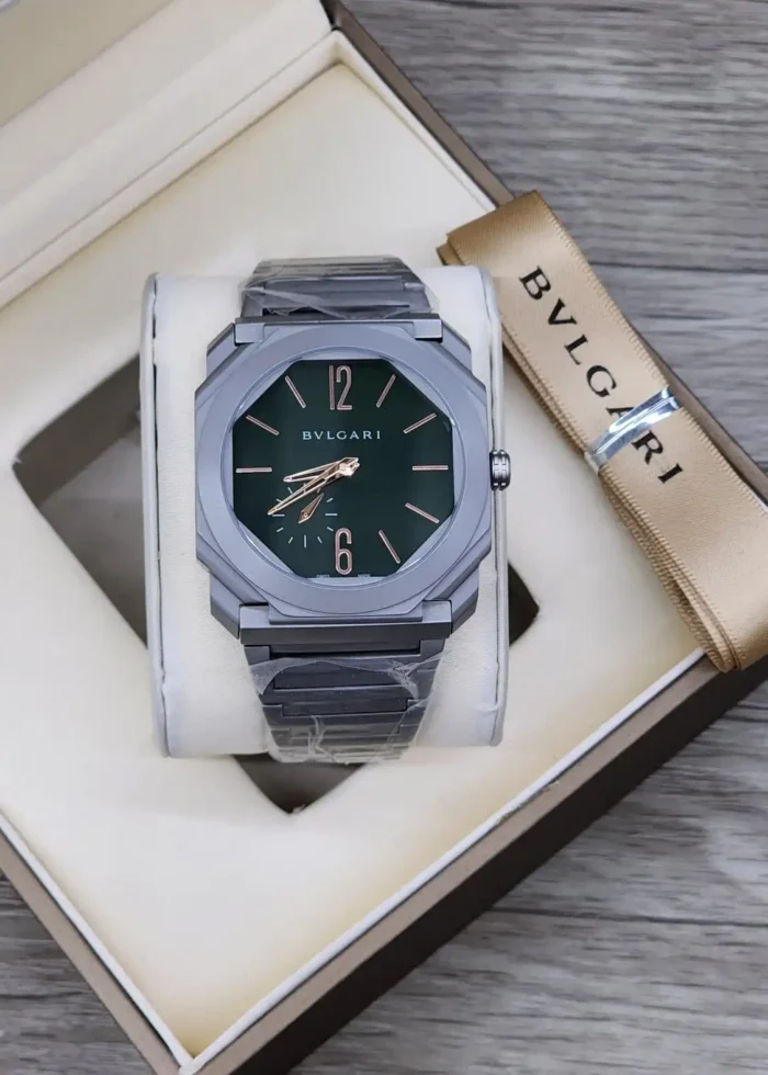 Bvlgari Rose Gold Octo Finissimo Watch - Image 5
