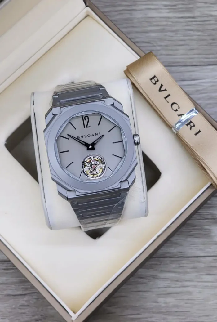 Bvlgari Rose Gold Octo Finissimo Watch - Image 6