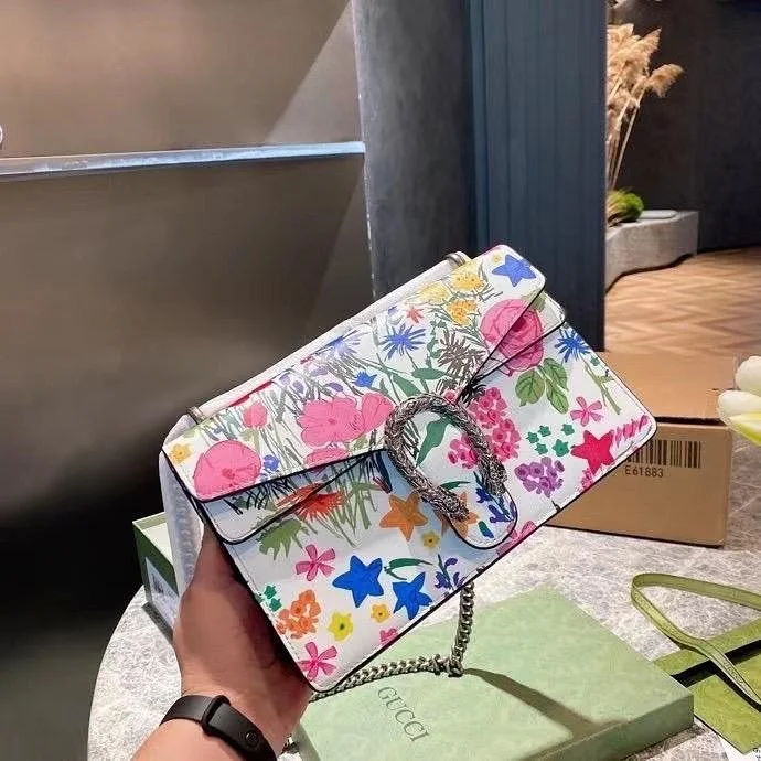 Gucci Dionysus Print Small Shoulder Bag