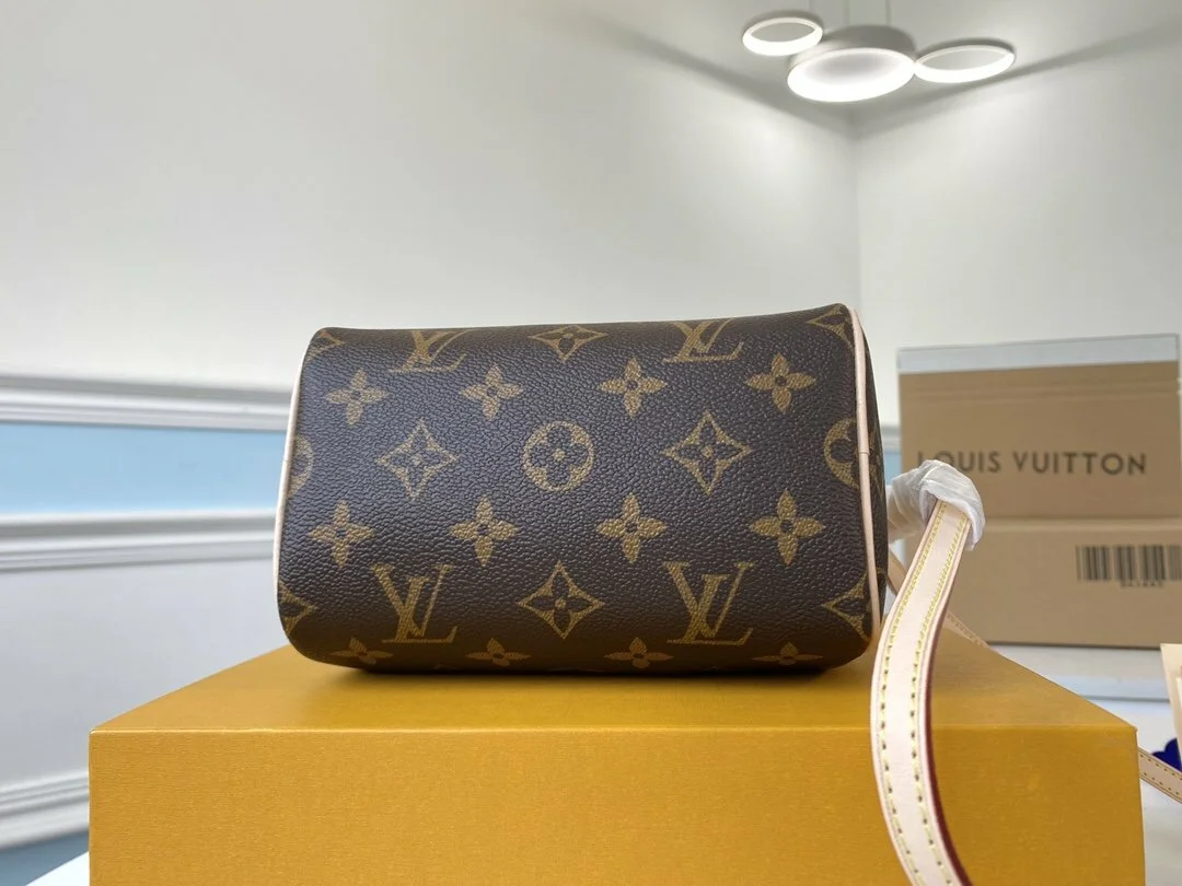 LV Mini Version Speedy Bag bottom pic