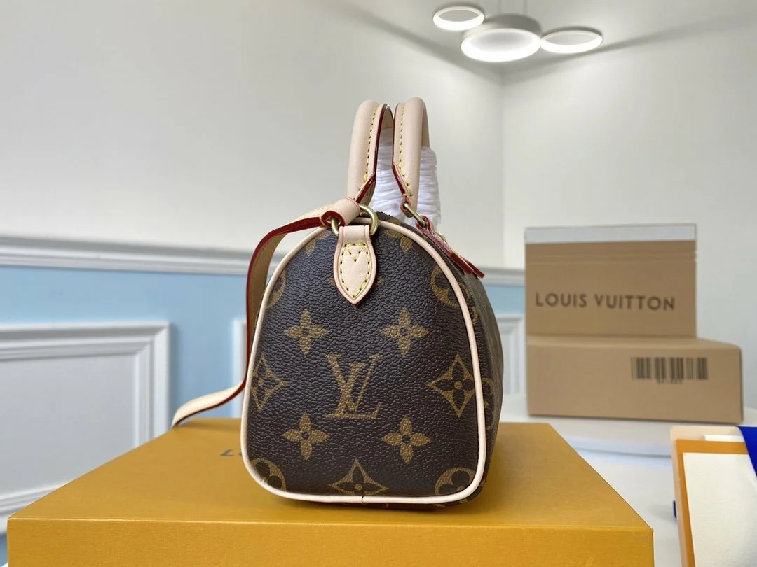 LV Mini Version Speedy Bag side pic