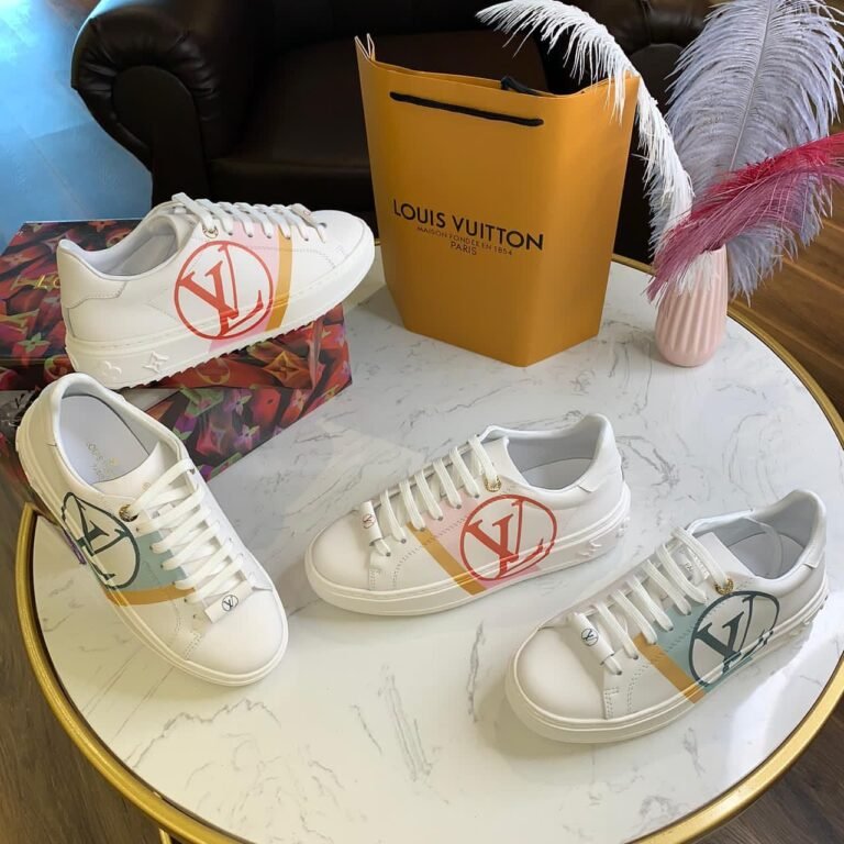 Louis Vuitton Time Out Sneakers both shoes