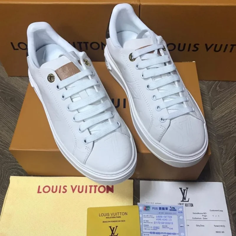 Louis Vuitton Time Out Sneakers close pic
