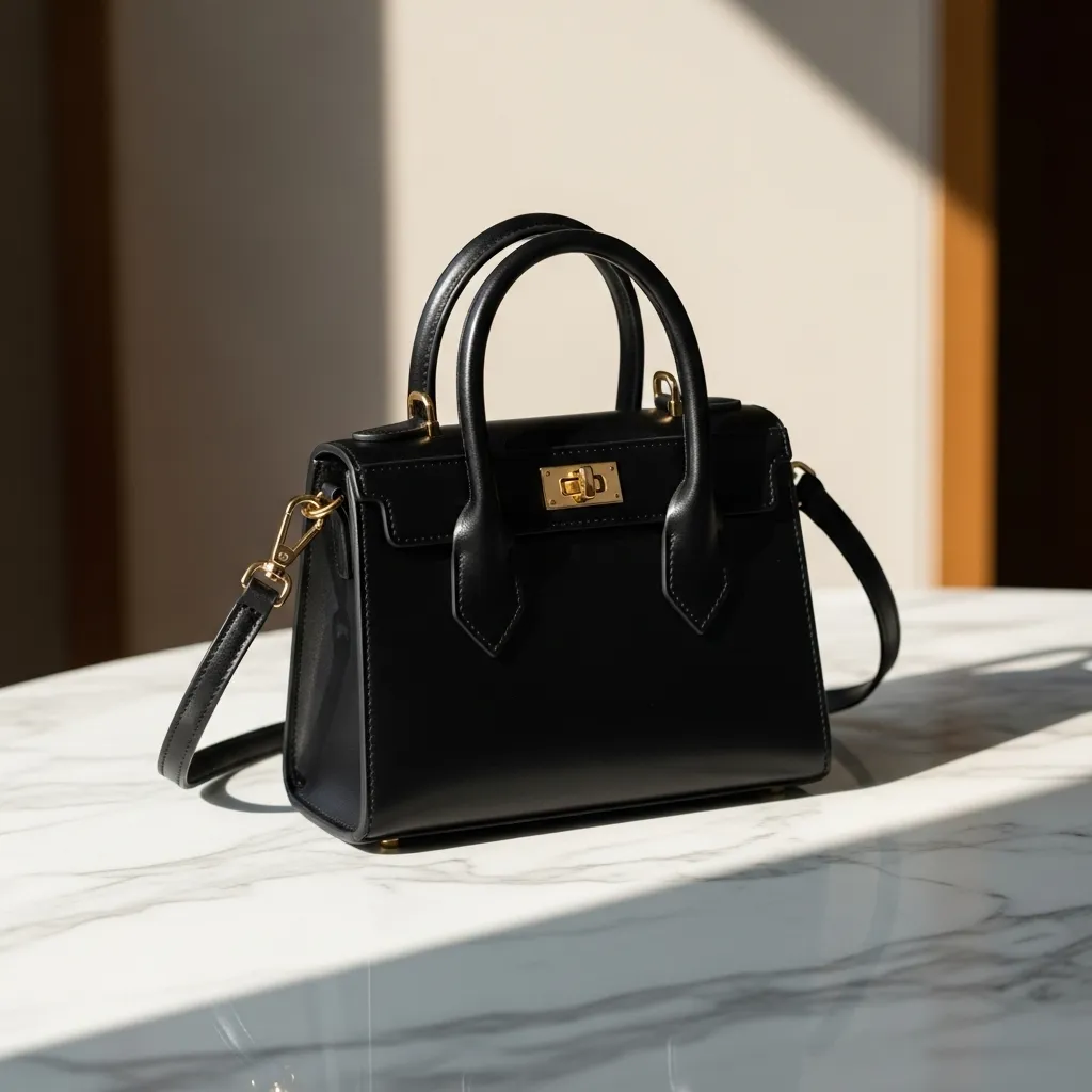 Mini designer satchel bag