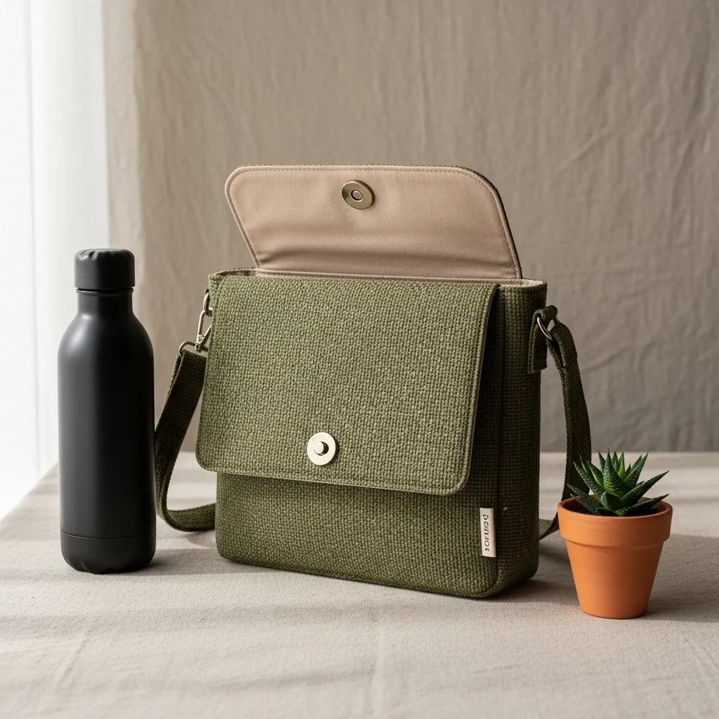 Sustainable crossbody bag