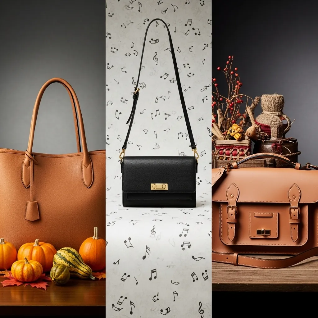 Bags styled for festivals