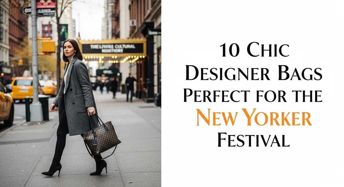 Designer Bags Perfect for the New Yorker Festival