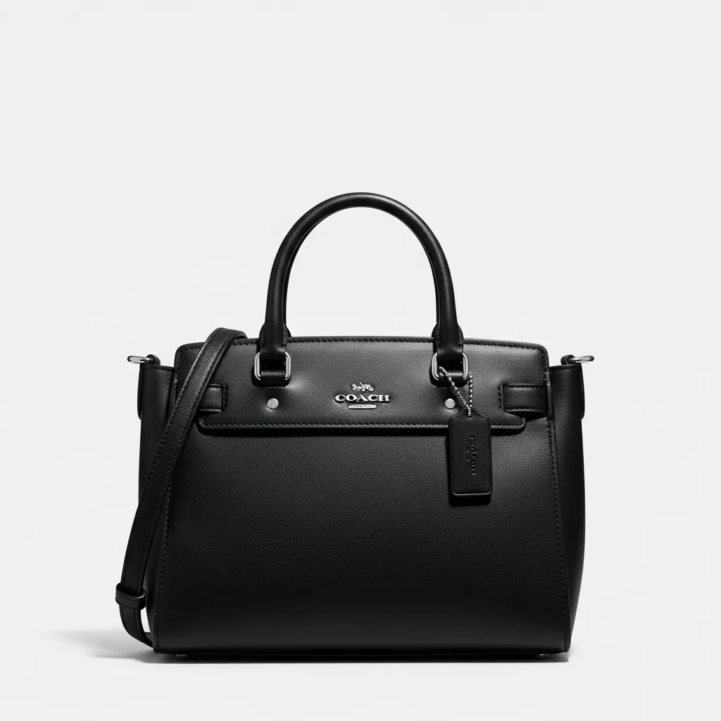 Modern Coach handbag product shot