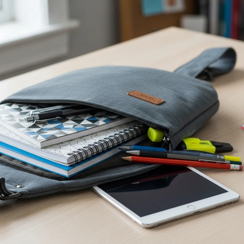 Student sling bag product